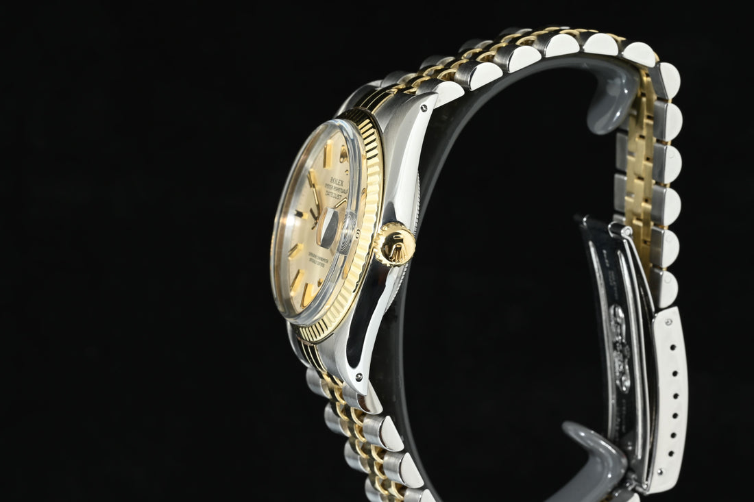 Rolex | Oyster Perpetual DATEJUST | Ref. 16013 Acciaio e oro giallo 18 Kt. Anno 1978