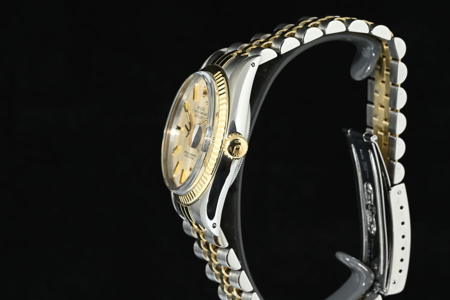 Rolex | Oyster Perpetual DATEJUST | Ref. 16013 Acciaio e oro giallo 18 Kt. Anno 1978