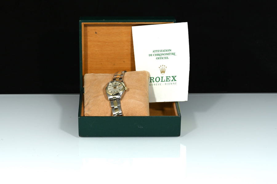 ROLEX | Oyster Perpetual DATE Lady Ref. 6916 in steel and 18 Kt. yellow gold from 1977