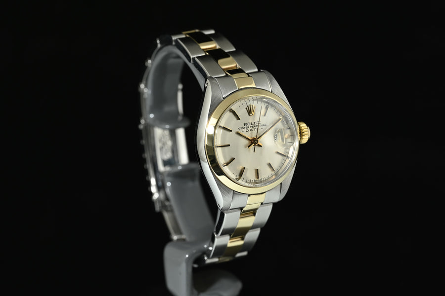 ROLEX | Oyster Perpetual DATE Lady Ref. 6916 in steel and 18 Kt. yellow gold from 1977