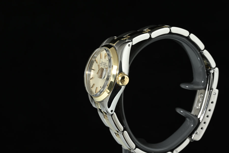 ROLEX | Oyster Perpetual DATE Lady Ref. 6916 in steel and 18 Kt. yellow gold from 1977