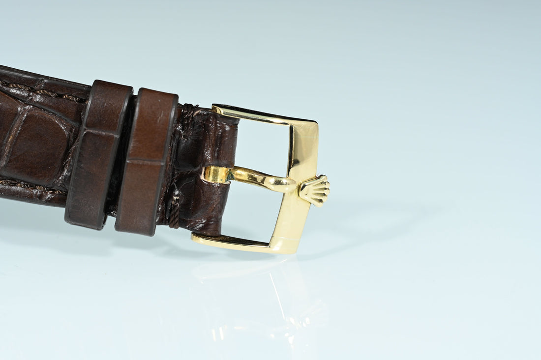 Rolex | Oyster Perpetual Day-Date Ref. 18038 Black dial Oro giallo 18 Kt. Scatola Rolex 1979