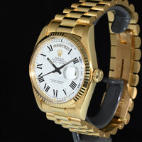 Rolex | Oyster Perpetual DAY-DATE Oro giallo Bracciale President Ref. 1803 Scatola e Garanzia Rolex, anno 1976