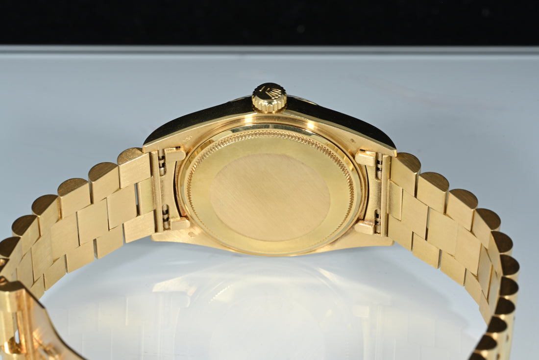 Rolex | Oyster Perpetual DAY-DATE Oro giallo Bracciale President Ref. 1803 Scatola e Garanzia Rolex, anno 1976