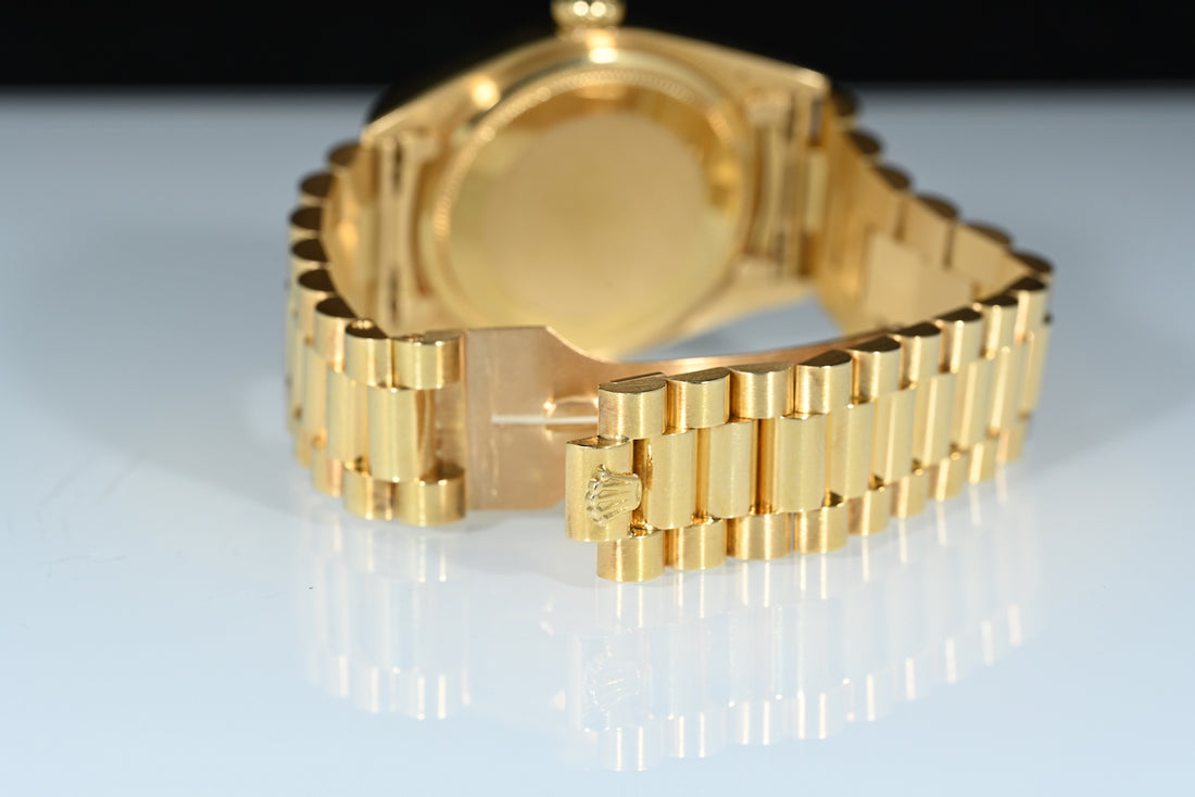Rolex | Oyster Perpetual DAY-DATE Oro giallo Bracciale President Ref. 1803 Scatola e Garanzia Rolex, anno 1976