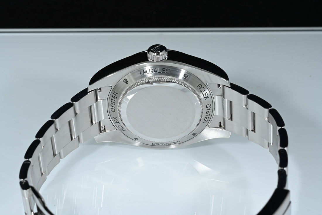 ROLEX | Oyster Perpetual MILGAUSS Green Vetro Verde Ref. 116400GV Scatola e Garanzia Rolex, 2008