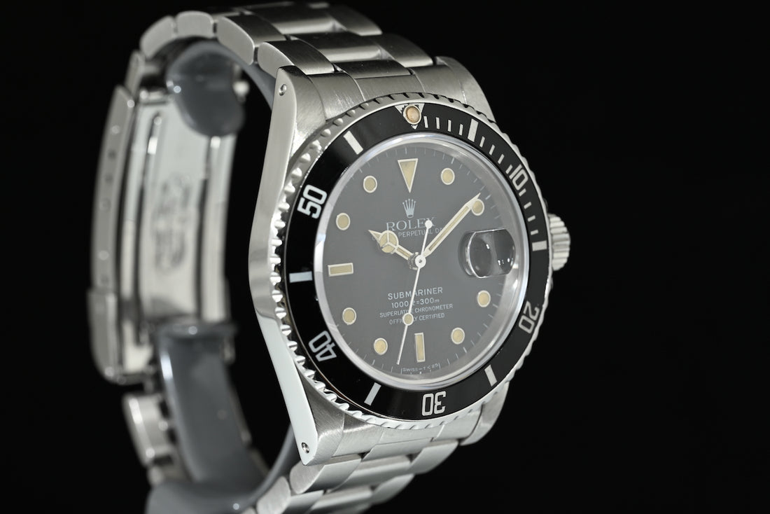 ROLEX | SUBMARINER DATE Ref. 16800 from 1986 Steel, 40 mm.