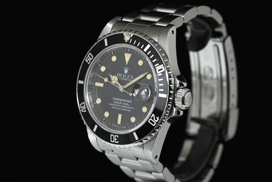 ROLEX | SUBMARINER DATE Ref. 16800 from 1986 Steel, 40 mm.