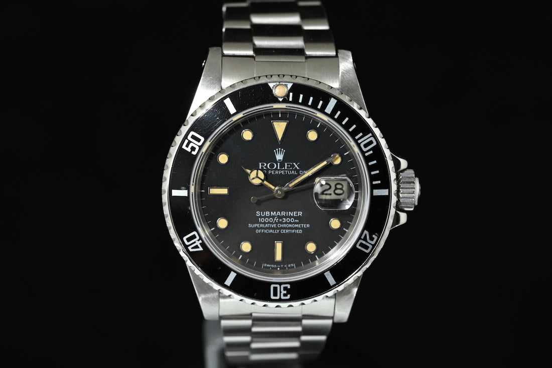 ROLEX | SUBMARINER DATE Ref. 16800 from 1986 Steel, 40 mm.