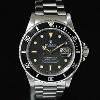 ROLEX | SUBMARINER DATE Ref. 16800 from 1986 Steel, 40 mm.