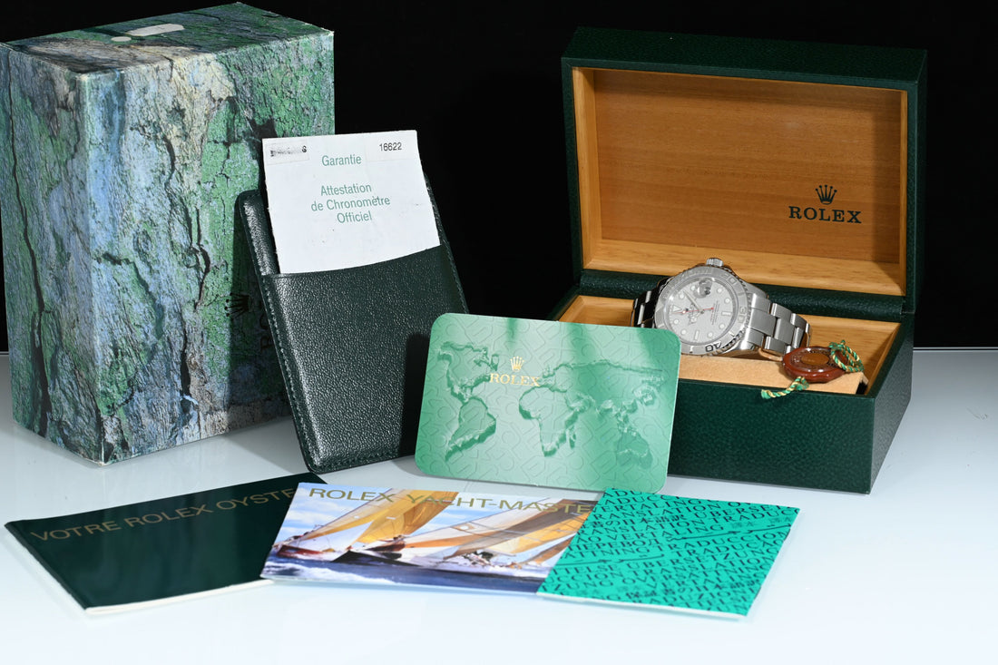 ROLEX | YACHT MASTER Ref. 16622 Rolesium - Scatola e Garanzia Rolex, 2005 Full set