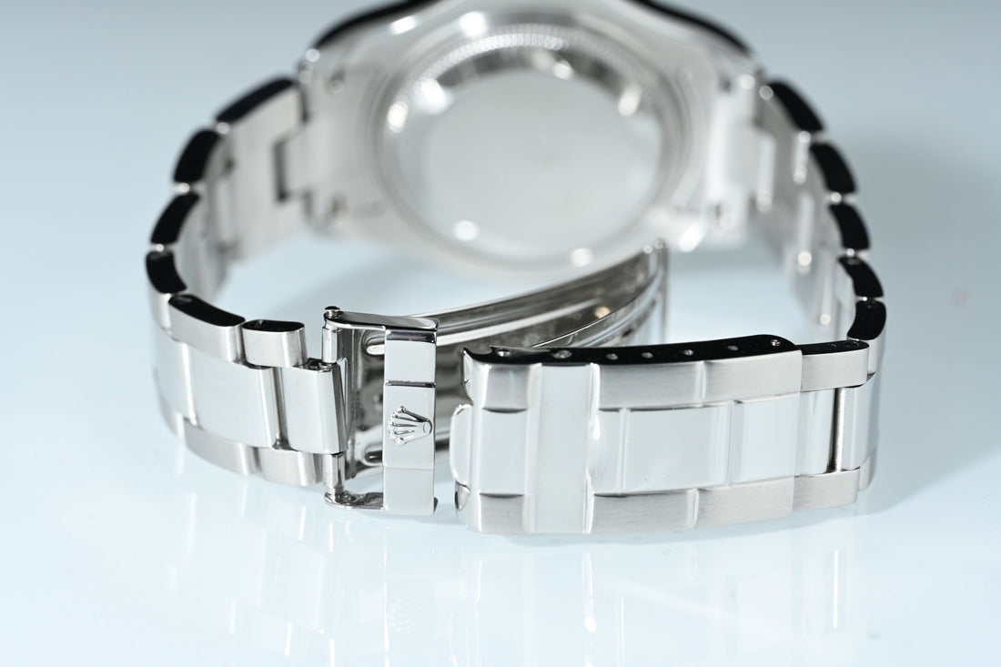 ROLEX | YACHT MASTER Lady Ref. 168622 Rolesium 35 mm. - Rolex box and guarantee, 2005