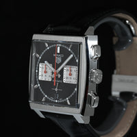 TAG HEUER | MONACO Chronograph Automatico, 39 mm, Acciaio, Ref. CBL2113 - NUOVO