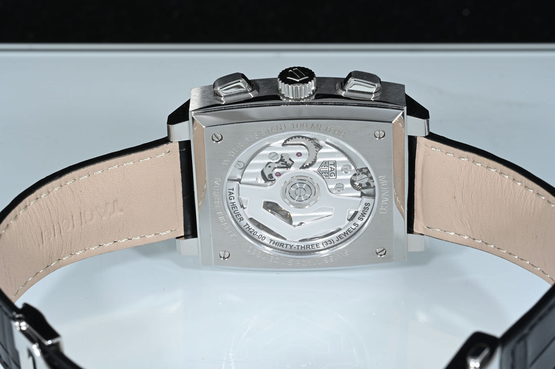 TAG HEUER | MONACO Chronograph Automatico, 39 mm, Acciaio, Ref. CBL2113 - NUOVO