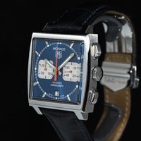 TAG HEUER | MONACO Steve McQueen Ref. CW2113 Steel 38 mm. Box and Papers, 2005