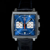 TAG HEUER | MONACO Steve McQueen Ref. CW2113 Steel 38 mm. Box and Papers, 2005