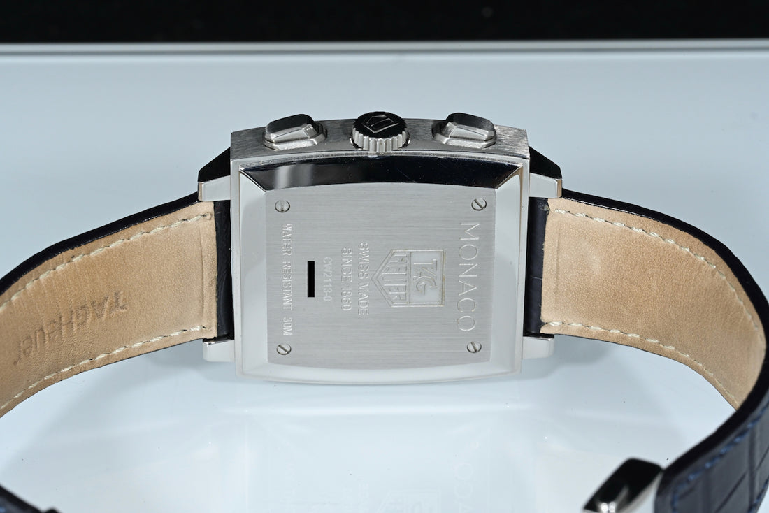 TAG HEUER | MONACO Steve McQueen Ref. CW2113 Steel 38 mm. Box and Papers, 2005