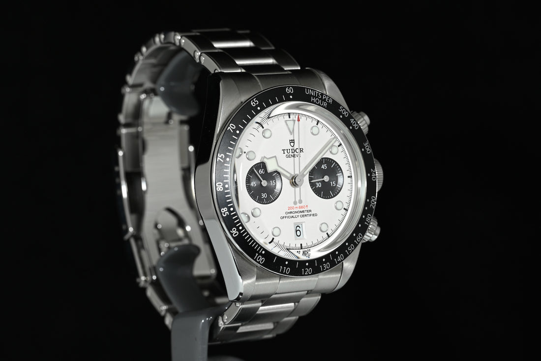 TUDOR | BLACK BAY CHRONO Steel 41 mm. Ref. 79360N, Tudor Box and Warranty, 2021