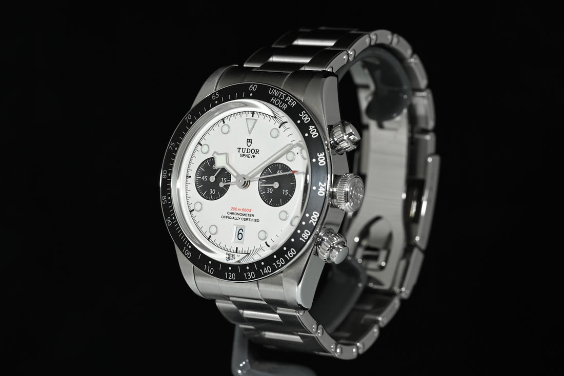 TUDOR | BLACK BAY CHRONO Steel 41 mm. Ref. 79360N, Tudor Box and Warranty, 2021