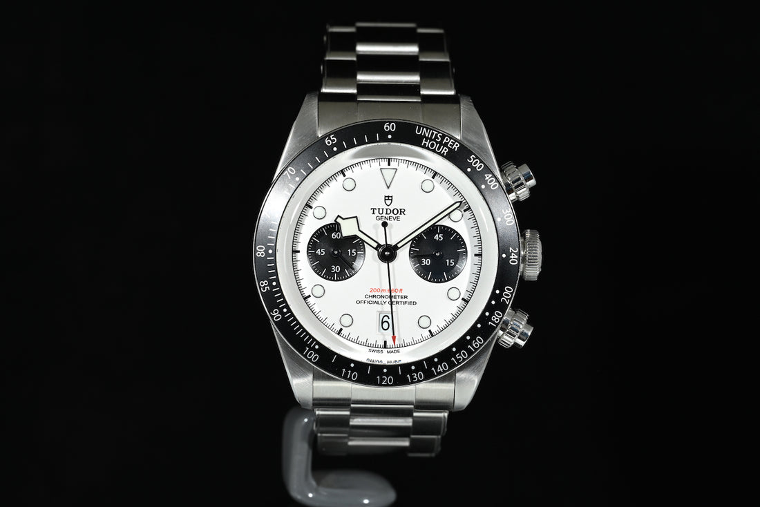 TUDOR | BLACK BAY CHRONO Steel 41 mm. Ref. 79360N, Tudor Box and Warranty, 2021