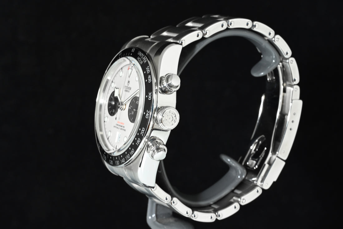 TUDOR | BLACK BAY CHRONO Steel 41 mm. Ref. 79360N, Tudor Box and Warranty, 2021