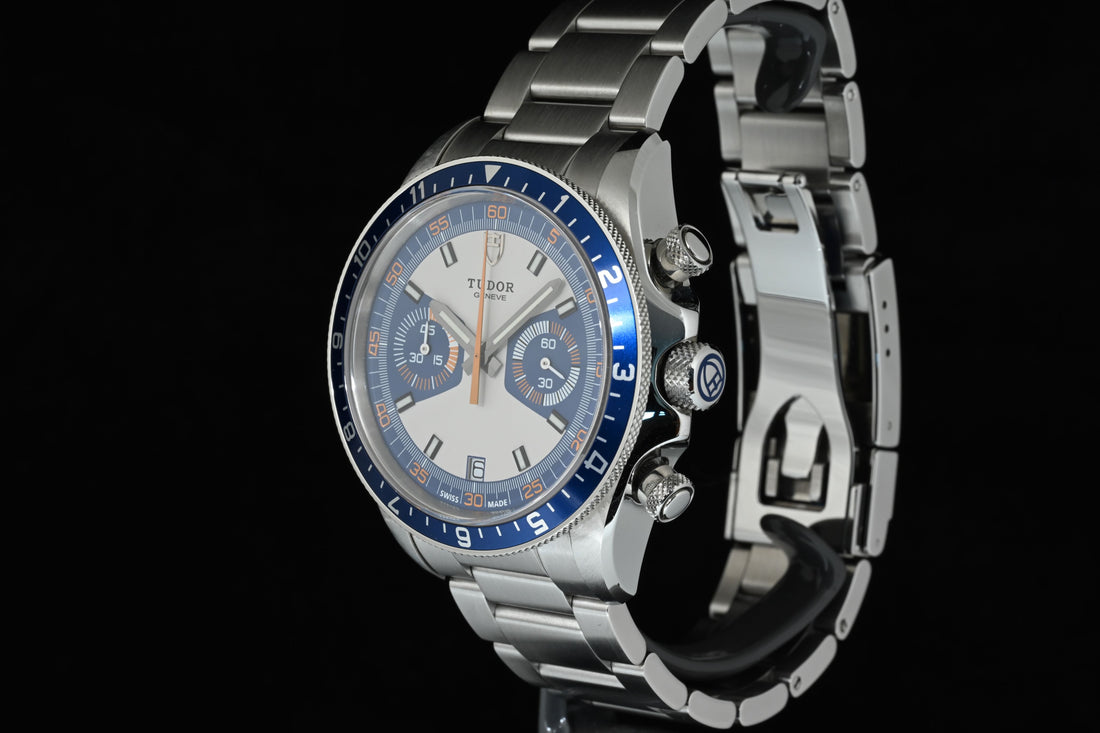 TUDOR | Heritage Chrono Blue Ref.  M70330B Scatola e Garanzia Tudor NUOVO con pellicole