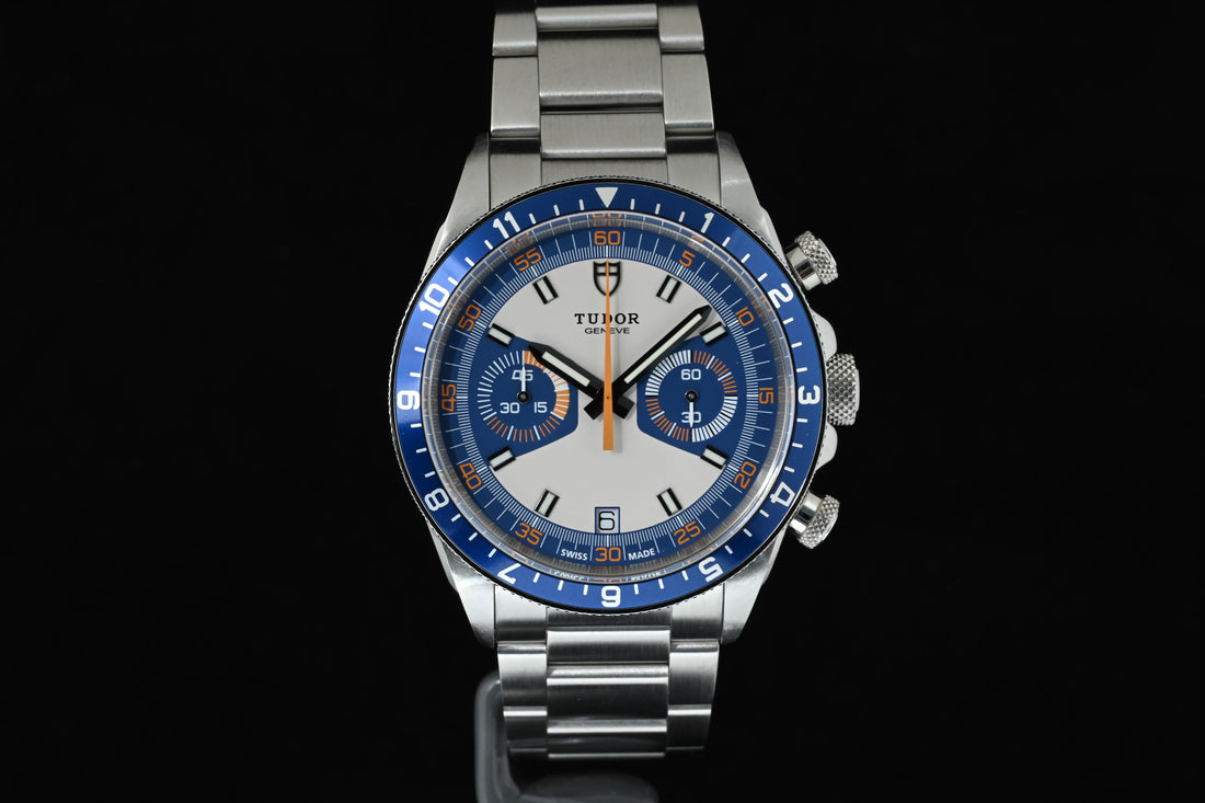 TUDOR | Heritage Chrono Blue Ref.  M70330B Scatola e Garanzia Tudor NUOVO con pellicole