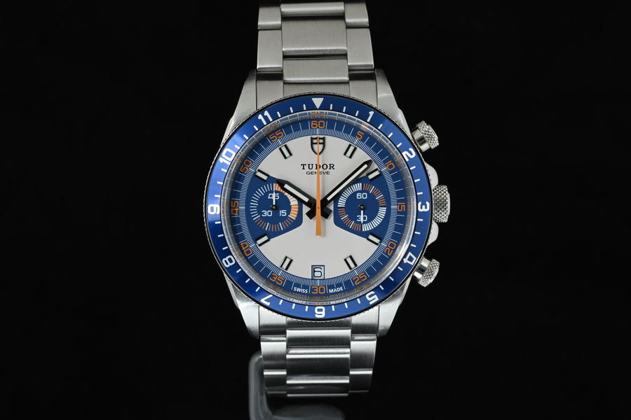 TUDOR | Heritage Chrono Blue Ref.  M70330B Scatola e Garanzia Tudor NUOVO con pellicole