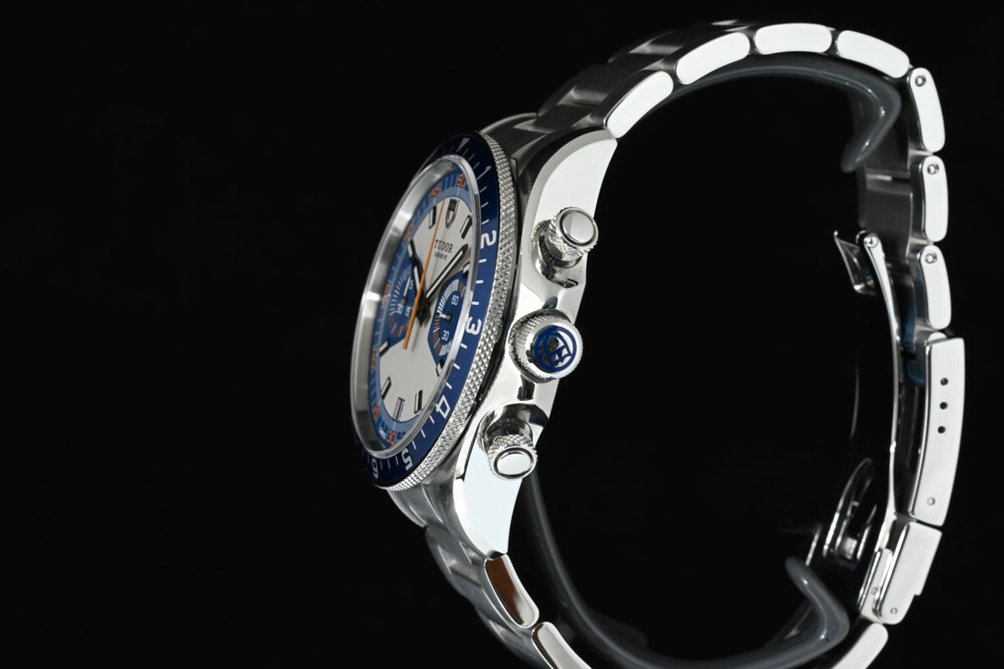 TUDOR | Heritage Chrono Blue Ref.  M70330B Scatola e Garanzia Tudor NUOVO con pellicole