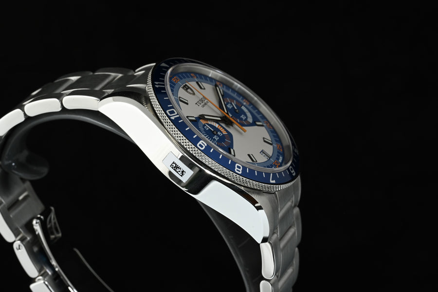 TUDOR | Heritage Chrono Blue Ref.  M70330B Scatola e Garanzia Tudor NUOVO con pellicole