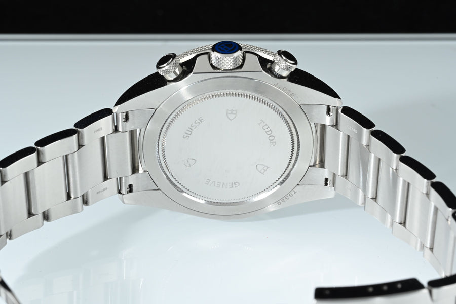 TUDOR | Heritage Chrono Blue Ref.  M70330B Scatola e Garanzia Tudor NUOVO con pellicole