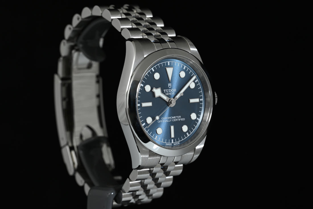 TUDOR | Black Bay 36 mm. Steel - Blue Ref. 79640. Tudor Box and Warranty, April 2023
