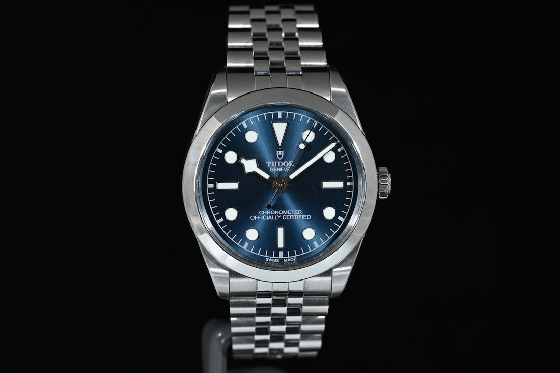 TUDOR | Black Bay 36 mm. Steel - Blue Ref. 79640. Tudor Box and Warranty, April 2023
