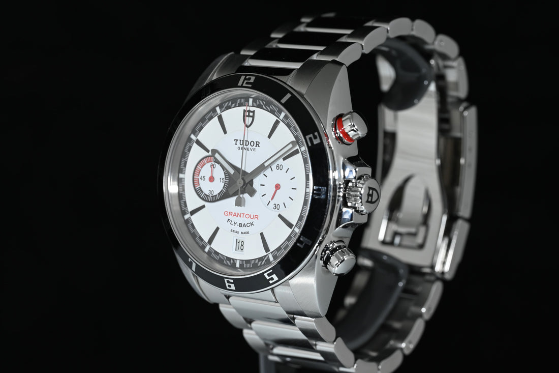 TUDOR | Grantour Flyback chronograph, Steel, 42 mm. Ref. 20550N
