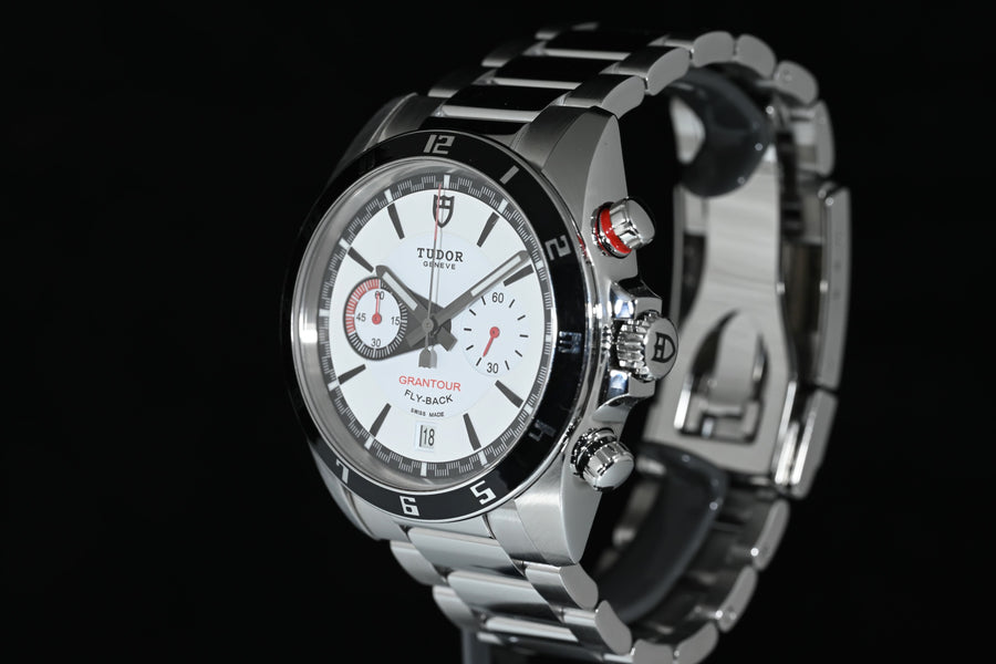 TUDOR | Grantour Flyback chronograph, Steel, 42 mm. Ref. 20550N