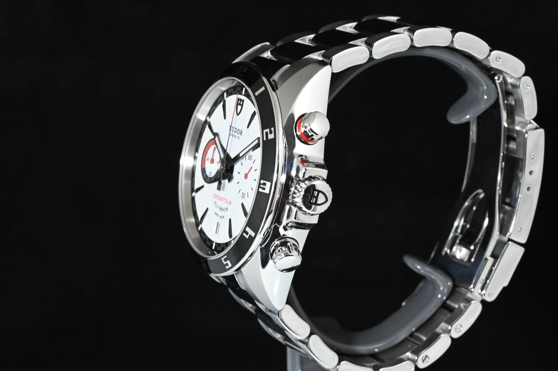 TUDOR | Grantour Flyback chronograph, Steel, 42 mm. Ref. 20550N
