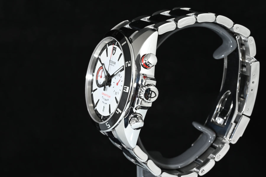 TUDOR | Grantour Flyback chronograph, Steel, 42 mm. Ref. 20550N