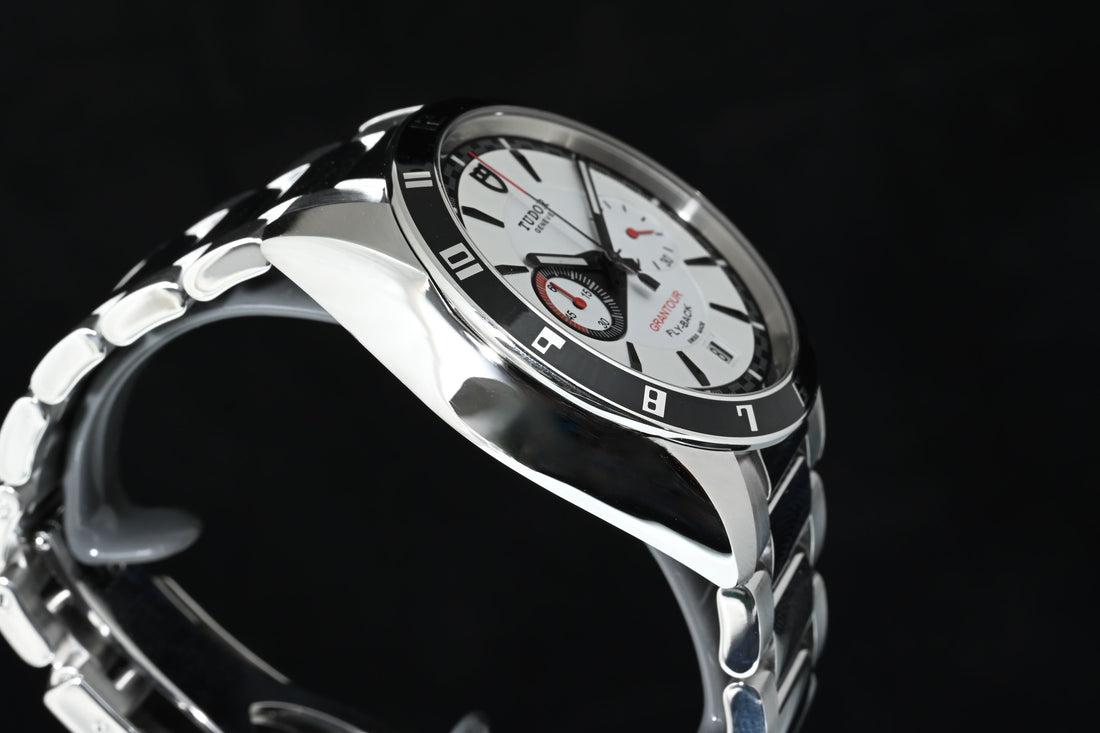 TUDOR | Grantour Flyback chronograph, Steel, 42 mm. Ref. 20550N