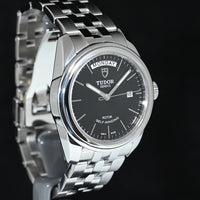 TUDOR | Glamour Day-Date Ref. 56000, Steel, 39 mm | Tudor Warranty, 2015