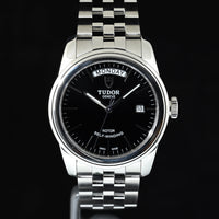 TUDOR | Glamour Day-Date Ref. 56000, Steel, 39 mm | Tudor Warranty, 2015