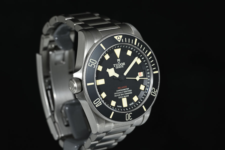 TUDOR | PELAGOS LHD Titanium, 42 mm. Ref. M25610TNL Tudor box and papers, 10/2024