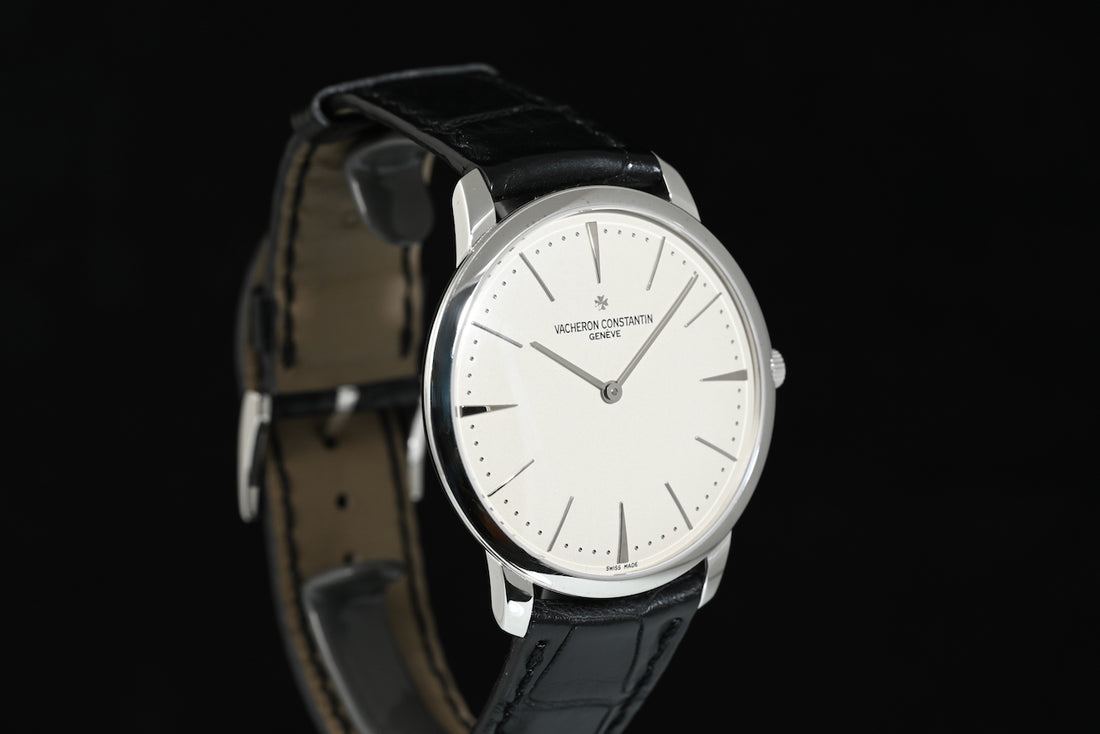 VACHERON CONSTANTIN | PATRIMONY Manuale oro bianco 40 mm. Ref. 81180 Scatola e Garanzia 2006