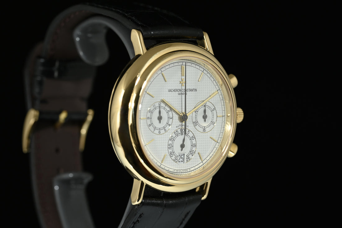 VACHERON CONSTANTIN | Patrimony Chronograph Ref. 49003 Oro giallo, Anni ’90 38 mm. Automatico