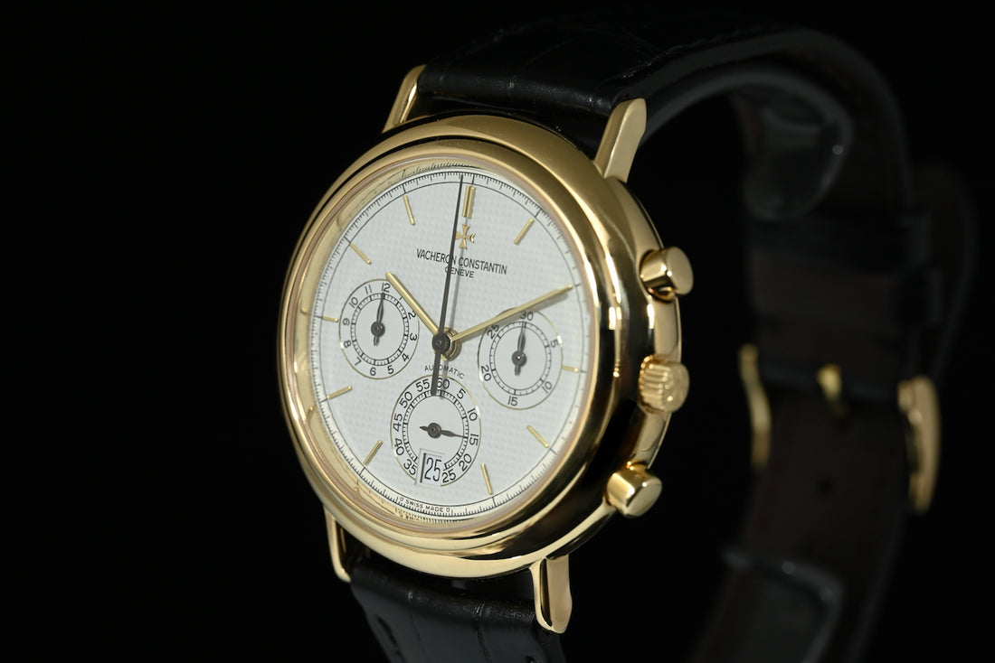 VACHERON CONSTANTIN | Patrimony Chronograph Ref. 49003 Oro giallo, Anni ’90 38 mm. Automatico