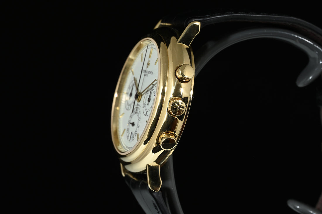 VACHERON CONSTANTIN | Patrimony Chronograph Ref. 49003 Oro giallo, Anni ’90 38 mm. Automatico