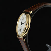 VACHERON CONSTANTIN | Patrimony 92238, Oro giallo 18 kt. 34 mm. Carica manuale Ref. 92238 Scatola e Garanzia Anni ‘90