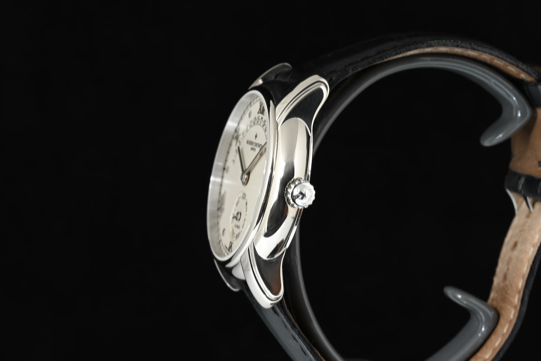 VACHERON CONSTANTIN | Patrimony 31-day Retrograde Ref. 47245 White gold, Box and Papers 2005