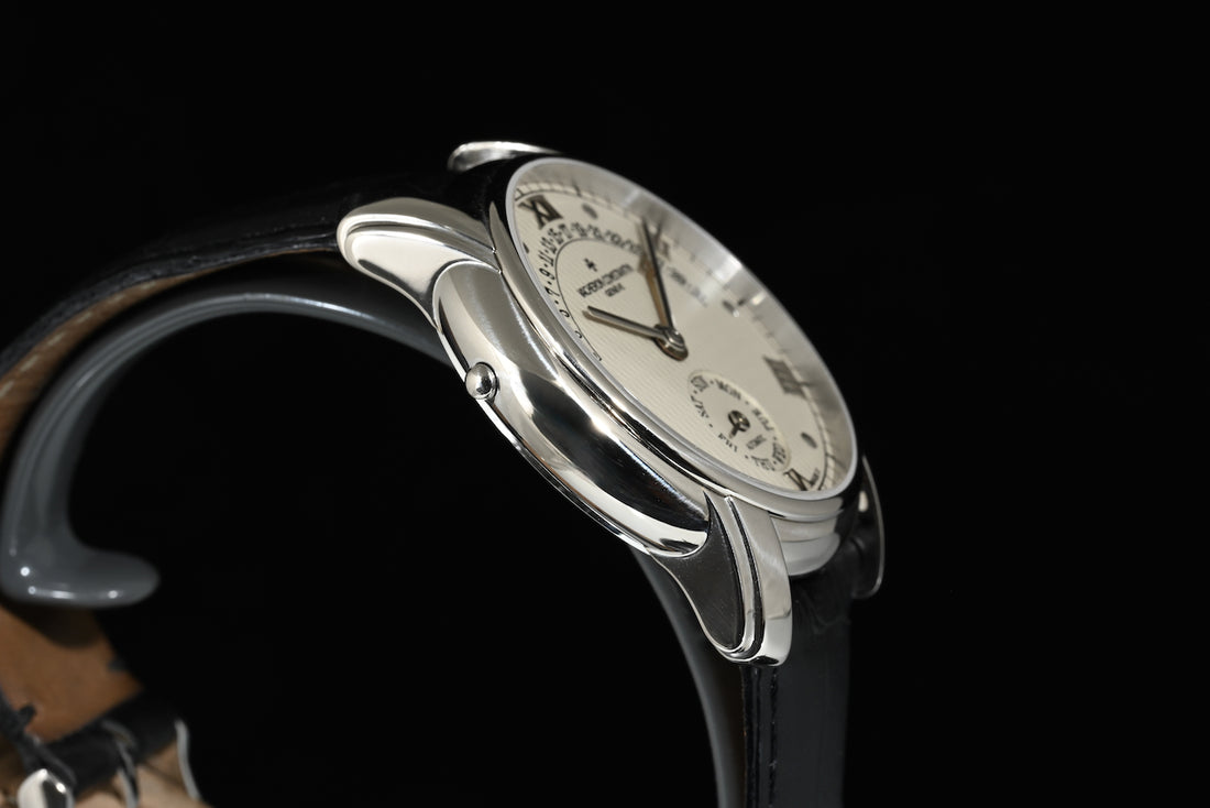 VACHERON CONSTANTIN | Patrimony 31-day Retrograde Ref. 47245 White gold, Box and Papers 2005