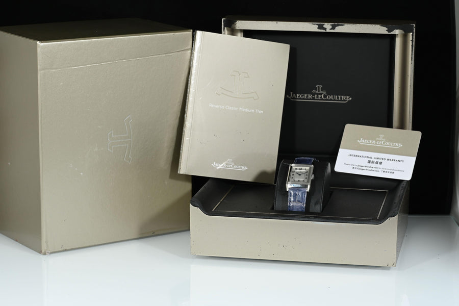 Jaeger-LeCoultre | REVERSO Classic Acciaio, Quarzo Scatola e Garanzia Jaeger-LeCoultre, 2019