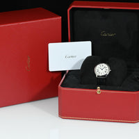 CARTIER | RONDE MUST DE CARTIER Ref. WSRN0030 Scatola e Garanzia Cartier, 2023 Acciaio, Quarzo, 29 mm.